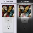 thumbnail image 2 of Prayer hands LED Square Night Lights for Bedroom and Living Room, Decorative Mood Lighting with Remote Control – Energy Efficient & Versatile Illumination, 2 of 6
