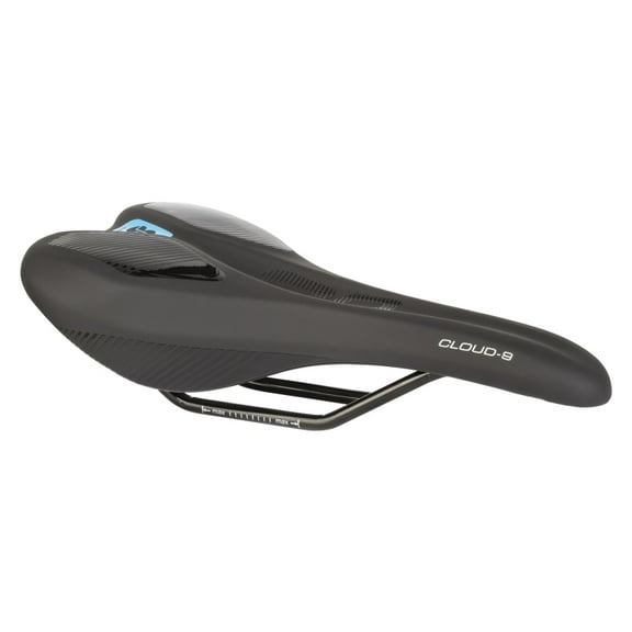 Cloud-9 Unisex Narrow Sport Saddle Kush Plus Memory Foam Road MTB Unisex Black