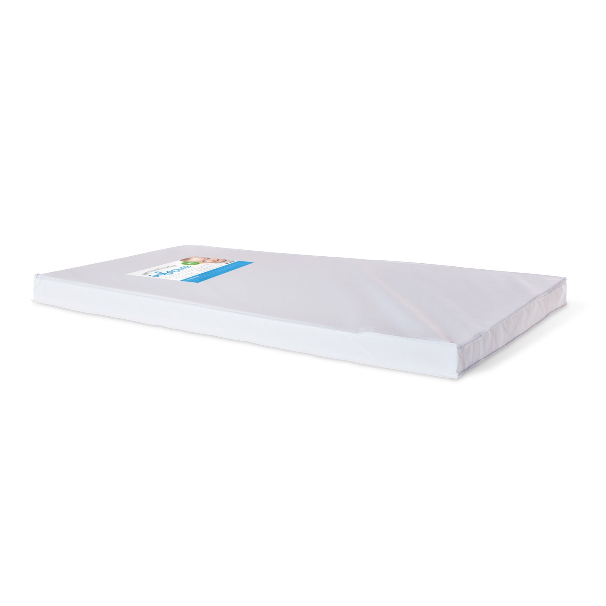 Foundations Worldwide Infapure Compact Crib Mattress 3 Foam White 