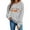 Gray, variant on Womens Crewneck Sweatshirts Halloween Printed Shirts Fall Winter Long Sleeve Sweaters Casual Blouses Loose Sweatshirt Pullover Top Halloween Costumes