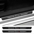 thumbnail image 3 of Motor Vehicle Parts 4pcs Car Scuff Protective Sill Sticker For Fiat 500 500c 2012 500x 500l Abarth 695 Carbon Fiber Decor Decal Auto Accessories, 3 of 5
