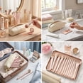 thumbnail image 4 of Livhil 13 Pcs Pink Makeup Brushes Set, Soft Makeup Brushes with Pouch, Eyeshadow Brushes Easy-taken Full Face Cosmetic Brushes for Beginners, 4 of 8