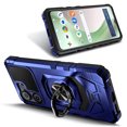 thumbnail image 2 of Nagebee For Blu View 5 (B160V) Phone Case Built-In Kickstand Screen Protector Magnetic Car Mount Ring Holder Case Cover, 2 of 6