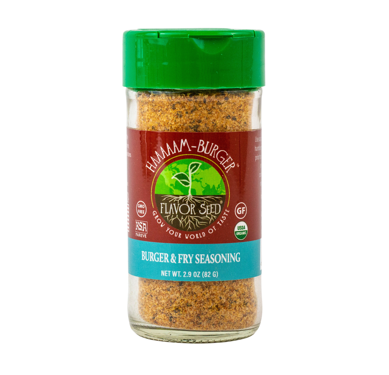 FLAVOR SEED HAAAAAMBurger Organic Hamburger and French Fry Seasoning