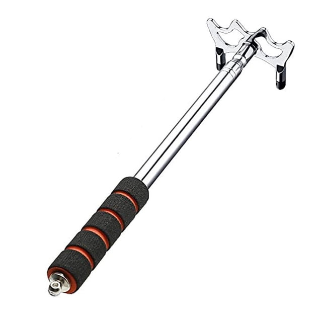 fastboy Pont de Queue Design Télescopique Support de Billard en Acier Inoxydable Ajustable Rétractable Fournitures Sportives Fourche Basse