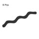 thumbnail image 3 of 6uds Antideslizante Bañera Pegatinas Baño Ducha Piso 7.1" Antideslizante Pegatina Cinta S-Forma Estilo Calcomanías para Baño Cocina Bañera Escalones Escaleras, Negro, 3 of 7
