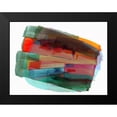 thumbnail image 2 of Cartissi 18x15 Black Modern Framed Museum Art Print Titled - Rainbow Blast I, 2 of 5
