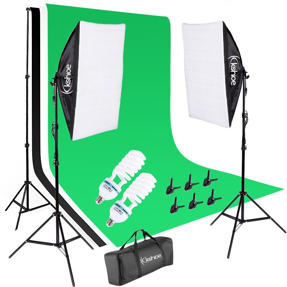 Ktaxon Photography Studio Video Photo ChromaKey Green Screen Background