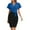Blue, variant on NaWent Up to 40% off 2 Piece Sets for Women Women's Business Pencil Dress Short Sleeve Wedding Guest office Work Dresses Cocktail Party Pink M