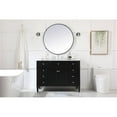 thumbnail image 6 of 48 inch single bathroom vanity in Black, 6 of 8