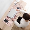 thumbnail image 3 of Long Mouse Pads for Desk,Pioneer Flower Floral Print Pattern Desk Mats on Top Of Desks, Desk Mouse Pad Extra Large with 3mm Non-Slip Base and Stitched Edge for Gaming,Office,Work,Home 31.5"x11.8", 3 of 6
