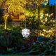 thumbnail image 5 of Luz Solar Colgante Para Jardín, Imitando La Realidad Aspecto Hermoso Luz Solar De Bola De Mariposa agrega Un Ambiente Elegante Mano De Obra Exquisita Para Caminos, 5 of 7