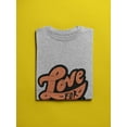thumbnail image 3 of Love For All Banner T-Shirt Men -Smartprints Designs, Male 4X-Large, 3 of 4