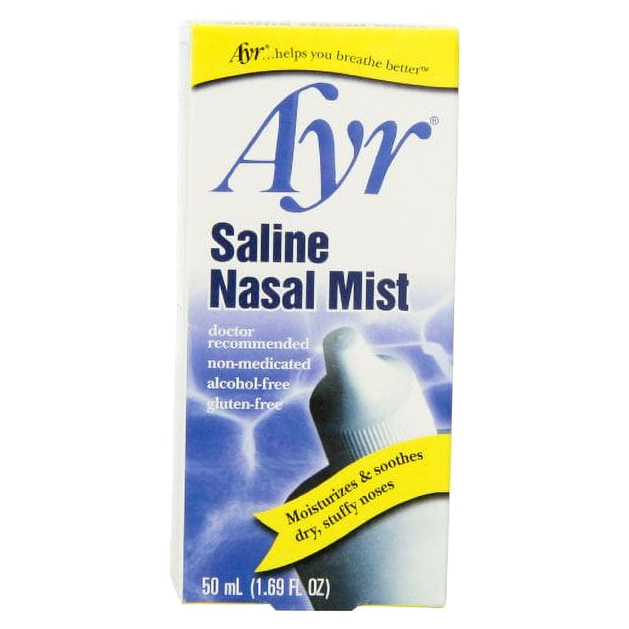 Ayr Saline Nasal Mist (Pack of 6)