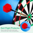 thumbnail image 4 of Uxcell Dart Flight Protectors, Aluminum Alloy Wing Protectors, Blue 8 Pack, 4 of 5