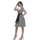 thumbnail image 2 of Vestido tradicional alemán a cuadros de alta calidad, traje Dirndl de Oktoberfest para mujeres adultas, fiesta elegante de Halloween-hs, 2 of 3