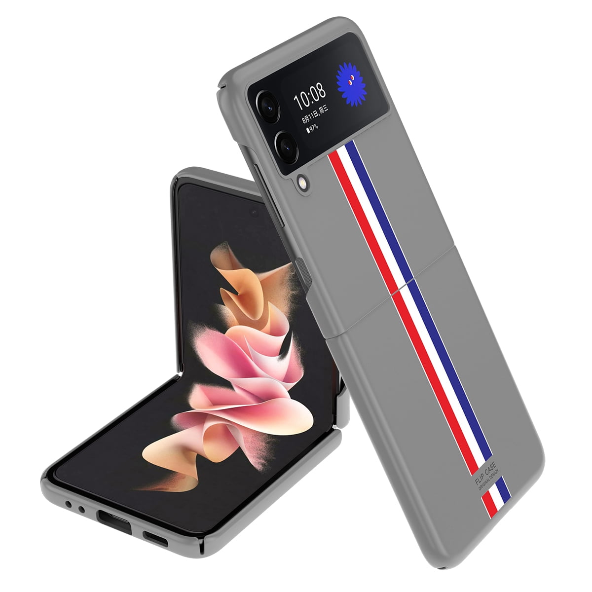  SHIEID Samsung Z Flip 3 Case, Galaxy Flip 3 Case with