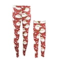 thumbnail image 4 of Unique Baby Womens Mommy And Me Matching Christmas Leggings (Md, Red), 4 of 5