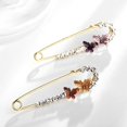 thumbnail image 1 of 2 pcs Fashion sweet brooch pin, bow brooch big pin, ladies scarf bows, holiday gifts, 1 of 4