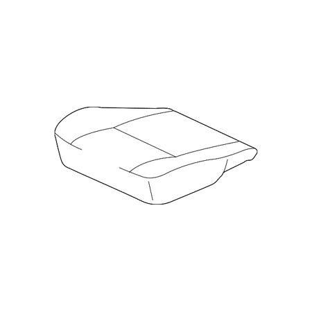 Genuine OE Mitsubishi Cushion Cover - MN124508HC