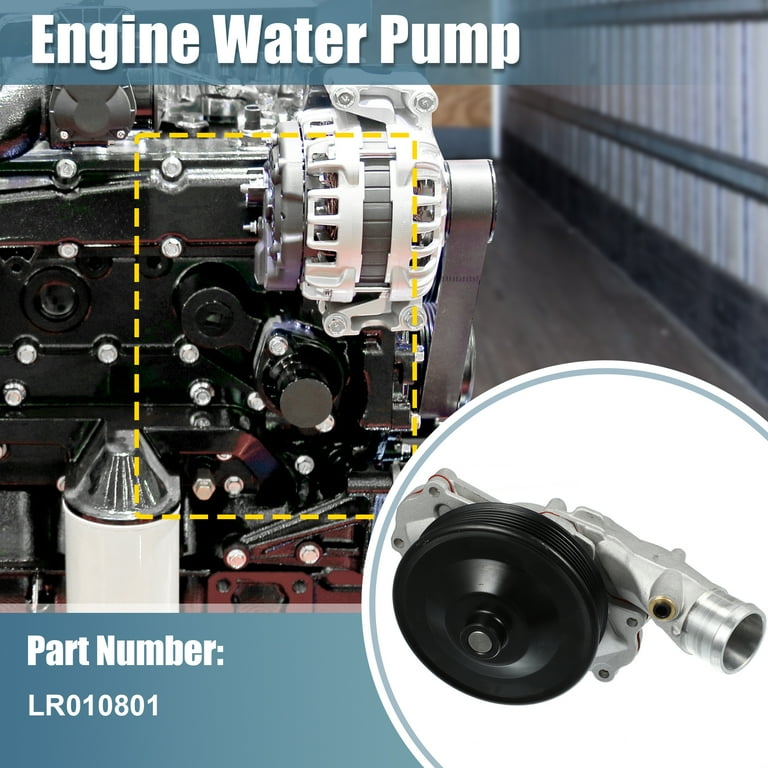 Land rover discovery water pump replacement discount