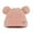 Pink, variant on Fgnfyis Women Winter Cat Ears Hats Soft Slouchy Striped Knitted Hat Trendy Warm Crochet Braided Knitted Hats Bomber Hats Pink