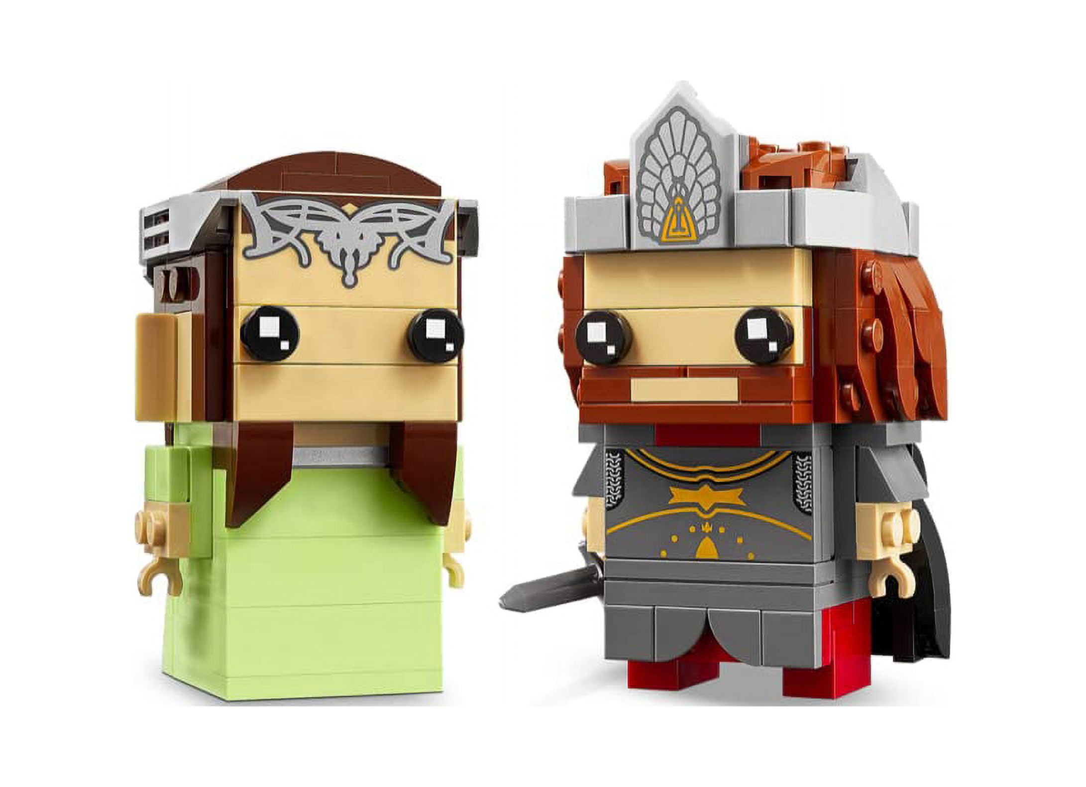 LEGO BrickHeadz Aragorn & Arwen (40632) The Lord of The Rings