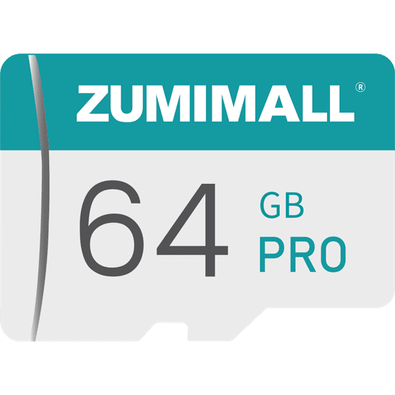 ZUMIMALL 64GB Micro SD Flash Memory Card, Single Piece