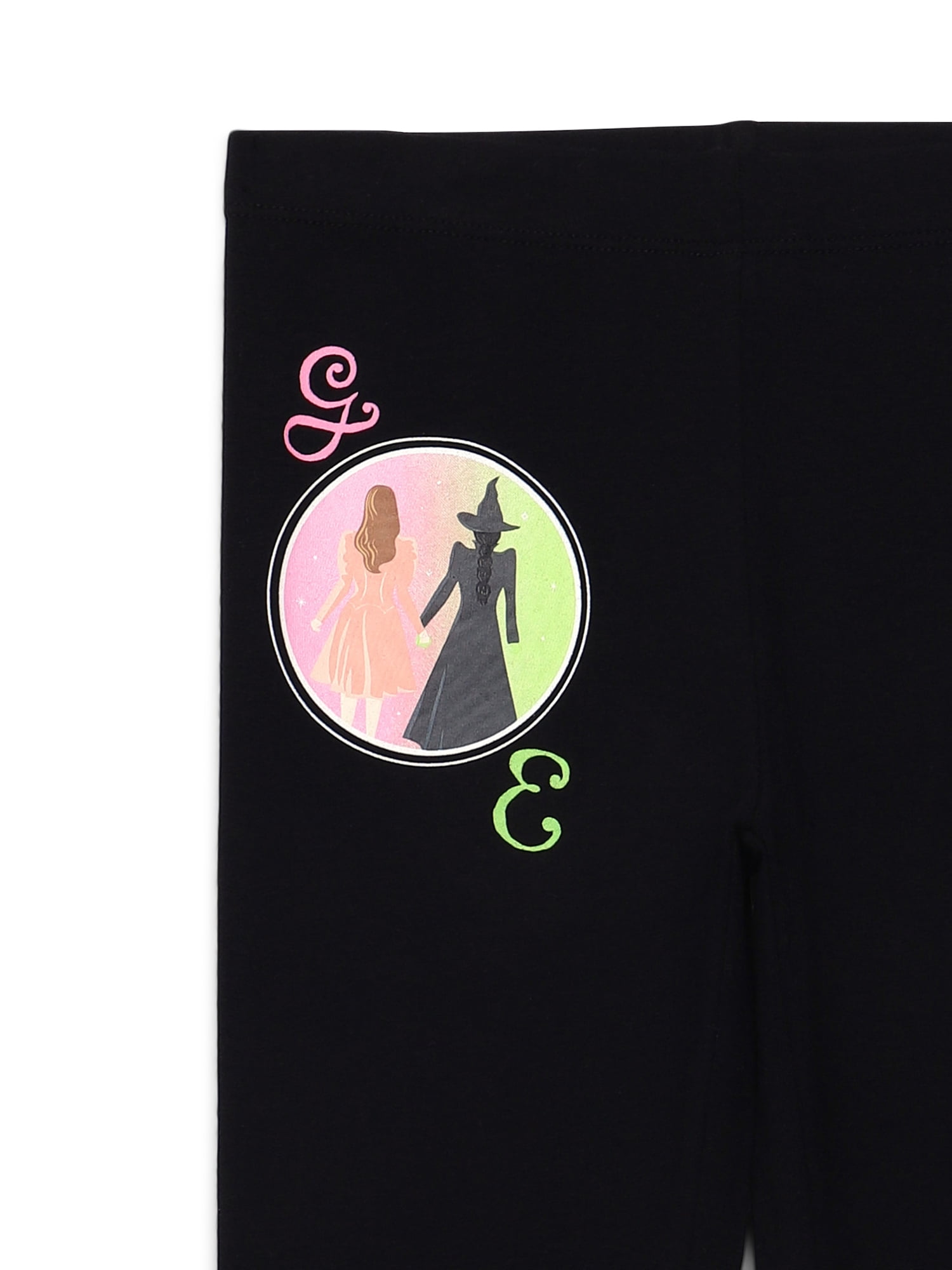 Wicked Girls It's Time To Fly Graphic Leggings, Sizes 4-16