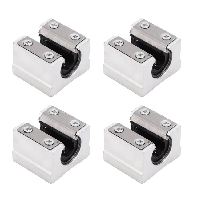 SBR10UU bloque deslizante de rodamiento baja fricción 4 piezas control deslizante de movimiento lineal de estabilidad para máquina herramienta CNC ANGGREK Otros