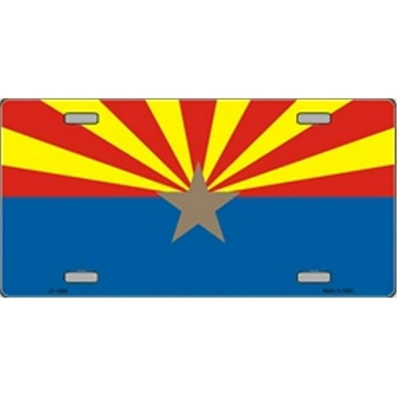 AZ Arizona Small Star License Plate- 865