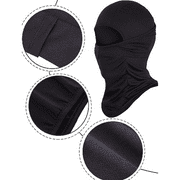 3 Pieces Ski Mask Balaclava Full Face Mask for Men Women Windproof Balaclava Sun Protection Breathable Face Cover,black