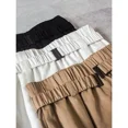 thumbnail image 4 of 24 BC Verano Nueva Falda de Lino de Algodón Artística Vintage Cintura Elástica de Longitud Media Cintura Adelgazante Falda de Paraguas Ajustada Línea A, 4 of 4