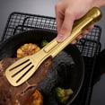 thumbnail image 2 of Bowayaoa Kitchen Cooking Tongs Stainless Steel Grill Clamp Spatula for Flipping Bread Steak Fish Toast-Sliding Buckle Push Pull Design Barbecue Food Clip, 2 of 7