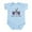 Sky Blue, variant on CafePress - Chinese Zodiac Sign Sheep Infant Bodysuit - Baby Light Bodysuit, Size Newborn - 24 Months