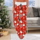 thumbnail image 4 of Pantalones Navideños Para Mujer, Pantalones de Chándal de Pierna Ancha Con Cintura Elástica de Talla Grande Para Invierno, Pantalones Holgados Con Cordón Y Copos de Nieve de Alce de Navidad Odeerbi  ODB-6, 4 of 6