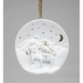 thumbnail image 3 of Ceramic Flight Into Egypt Ornament 3 1/8" Religious Gift Baptism, 3 of 3