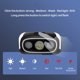 thumbnail image 4 of Disparo De Larga Distancia Linterna Destacada Tipo De Cabeza Linterna Linterna Led Impermeable Con Vendaje Elástico Ajustable Tira Reflectante Para Acampar Senderismo Cateissary HA017402-00, 4 of 6