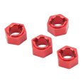 thumbnail image 3 of Moyeux de Roue Hexagonale 7mm Adaptateur de Roue RC en Alliage d'Aluminium Professionnel pour FM FCX24 1/24 Voiture RC Rouge, 3 of 11