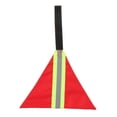 thumbnail image 1 of Bandera de Viaje para Kayak con Tira Reflectante, Ligera, Fácil Instalación, Bandera para Remolque de Kayak, Bandera de Advertencia para Canoa para Ba rojo, 1 of 8