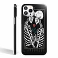 thumbnail image 1 of Tobelint Case for iphone 12 Pro,Skull Lovers Rose Pattern Case with Side Print,Slim Bumper Full Cover, 1 of 5