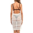 thumbnail image 6 of YouLoveIt Women's Beach Cover Up Dress Lace Crochet Bikini Beachwear Loose Hollow Out Summer Beach Dress Bikini Cover up Dress, 6 of 7