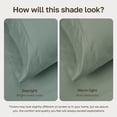 thumbnail image 5 of California Design Den King Size Duvet Cover - 400 Thread Count, 100% Cotton Sateen, Comforter Cover - Sage Green, 5 of 9