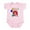 Petal Pink, variant on CafePress - Farm First Birthday Infant Creeper - Baby Light Bodysuit, Size Newborn - 24 Months
