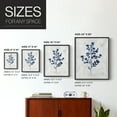 thumbnail image 4 of Wild Indigo II - Black Framed Wall Art Print, Solid Wood Frame, 8" x 10", Ready to Hang, 4 of 6