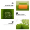 thumbnail image 2 of LIFKOME Cute Small Trash Can Desktop Trash Can Plastic Snack Organization Modern Style 1Pcs, 2 of 8
