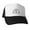 Black/White, variant on - Sasquatch Hide And Seek Champion (Distressed) Truc - Adjustable Unisex Printed Trucker Hat with Mesh Back