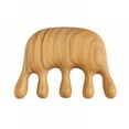 thumbnail image 2 of Wood Comb Head Scalp Massage Unisex Tooth Hair Comb Wooden Comb Type A, 2 of 7