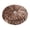 Brown, variant on Decorative Round Pleated Throw Pillows, Classy Accent Pumpkin Throw Pillows with Center Button, Vintage Velvet Floor Pillows for Sofa Couch Vanity Chair Bed