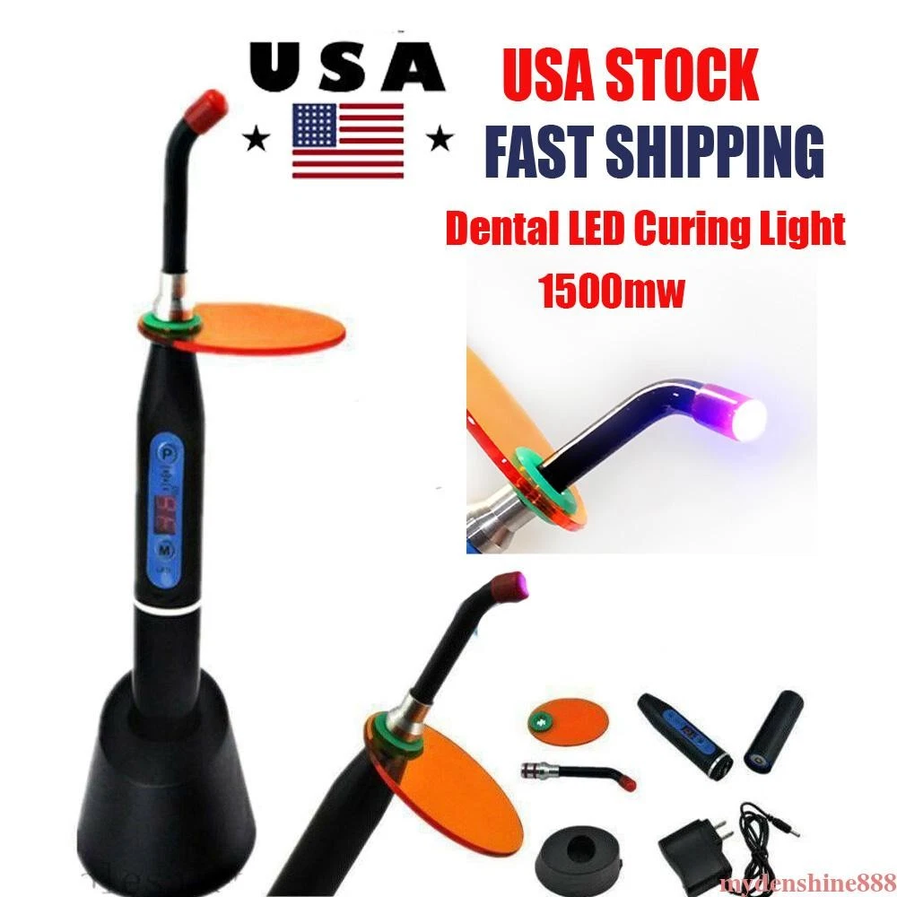 Lampe à Polymériser Dentaire LED Sans Fil 2000mw - USA Stock, Expédition Rapide - Neuf Sous Emballage